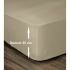 Foaie de jos Lovely Home Bej Pat dublu 140 x 190 cm