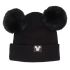 Pălărie Mickey Mouse Double Pom Negru