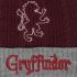 Pălărie Harry Potter Gryffindor House Fur Pom Bordo
