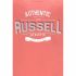 Tricou cu Mânecă Scurtă Bărbați Russell Athletic Amt A30081 Portocaliu Coral