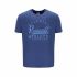 Tricou cu Mânecă Scurtă Russell Athletic Amt A30211 Albastru Bărbați
