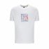 Tricou cu Mânecă Scurtă Russell Athletic Emt E36201 Alb Bărbați