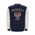 Jachetă Sport de Bărbați Russell Athletic Bomber Ty Bleumarin