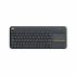 Tastatură cu Touchpad Logitech K400 Plus Negru