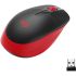 Mouse Fără Fir Logitech M190 Roșu Negru/Roșu