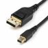 Cablu DisplayPort Mini la DisplayPort Startech DP14MDPMM1MB         Negru