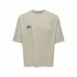 Tricou cu Mânecă Scurtă Bărbați Only & Sons Onslenny Ovz Element  Gri