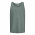 Tricou cu Bretele Bărbat Jack & Jones Jortampa Slub Verde