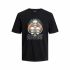 Tricou cu Mânecă Scurtă pentru Copii Jack & Jones Jorheavens Negru