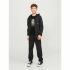 Tricou cu Mânecă Scurtă pentru Copii Jack & Jones Jorheavens Negru