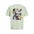 Tricou cu Mânecă Scurtă Bărbați Jack & Jones JORVARENNA PAINTED BACK TEE Verde