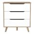 Dulap cu Sertare Vankka Lemn Dub (80 x 42 x 86,3 cm)