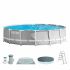 Piscină Detașabilă Intex Prism Frame 14.614 l Gri 457 x 107 cm