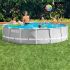 Piscină Detașabilă Intex Prism Frame 14.614 l Gri 457 x 107 cm