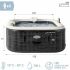 Spa gonflabil Colorbaby Purespa Burbujas Greystone Deluxe 795 L