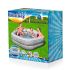 Piscină Gonflabilă Bestway Gri 213 x 206 x 53 cm