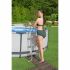 Protecție de podele pentru piscine detașabile Bestway 50 x 50 cm Lemn