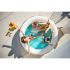 Piscină Gonflabilă pentru Copii Bestway Curcubeu 206 x 206 x 51 cm