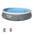 Piscină Gonflabilă Bestway 396 x 84 cm Gri 7340 L