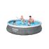 Piscină Gonflabilă Bestway 396 x 84 cm Gri 7340 L