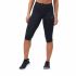 Pantalon Trei Sferturi Sport pentru Damă Odlo 3/4 Essential Negru