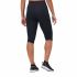 Pantalon Trei Sferturi Sport pentru Damă Odlo 3/4 Essential Negru