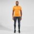 Tricou cu Mânecă Scurtă Unisex Odlo Zeroweight Enginee Portocaliu