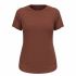 Tricou cu Mânecă Scurtă Femei Odlo Essential 365 Maro