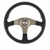 Volan de curse Momo TUNER Negru/Argintiu Ø 35 cm