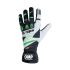 Karting Gloves OMP KS-3 MY2018 XXS kart Alb Negru Verde