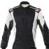 Salopetă de curse OMP FIRST EVO FIA 8856-2018 Alb Negru 54
