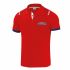 Tricou Polo cu Mânecă Scurtă Bărbați Sparco Martini Racing Roșu