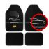 Covor de podea auto MOMO MomlCM4A7BW Alb/Negru Universal