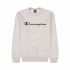 Hanorac cu Glugă Bărbați Champion Crewneck Alb Gri