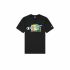 Tricou cu Mânecă Scurtă Bărbați Champion Crewneck Negru