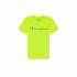 Tricou cu Mânecă Scurtă Bărbați Champion Crewneck Verde lămâie