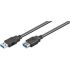 Cablu USB 3.0 Ewent EW-100203-030-N-P Negru 3 m (3 m)