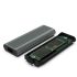 Cutie Externă Ewent EW7025 Gri USB USB-C M.2 USB x 1