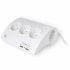 Placă de circuit Prize 5 Puncte de Conectare cu Întrerupător Ewent EW3935 1,5 m 2 x USB 2,1 A 2500W Bluetooth (1,5 m)