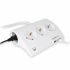 Placă de circuit Prize 5 Puncte de Conectare cu Întrerupător Ewent EW3935 1,5 m 2 x USB 2,1 A 2500W Bluetooth (1,5 m)