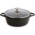 Caserolă Cu Capac Valira BLACK IND 24CM Ø 24 cm Negru Aluminiu