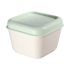 Cutie pătrată pentru prânz cu capac Milan Verde 330 ml 12 x 10 x 7 cm Plastic (1 Unități)