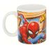 Cană tip Halbă Spider-Man Great power Albastru Roșu Ceramică 350 ml