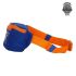Borsetă Valencia Basket Albastru Portocaliu (23 x 12 x 9 cm)