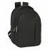 Rucsac pentru Laptop și Tabletă cu Ieșire USB Safta Business Negru (31 x 45 x 23 cm)