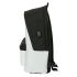 Rucsac pentru Laptop Real Madrid C.F. 24/25 Alb Gri 31 x 44 x 18 cm 15,6