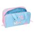 Trusă de Voiaj BlackFit8 Smile Roz Albastru deschis 31 x 14 x 19 cm