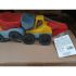 Set de jucării de plajă Colorbaby 26 cm Excavator Camion 2 Piese