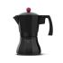 Cafetieră Italiană Taurus KCP9006I 6T Negru Aluminiu 6 Cești