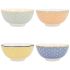 Bol Quid Pippa Ceramică Multicolor (20 cm) (Pack 4x)